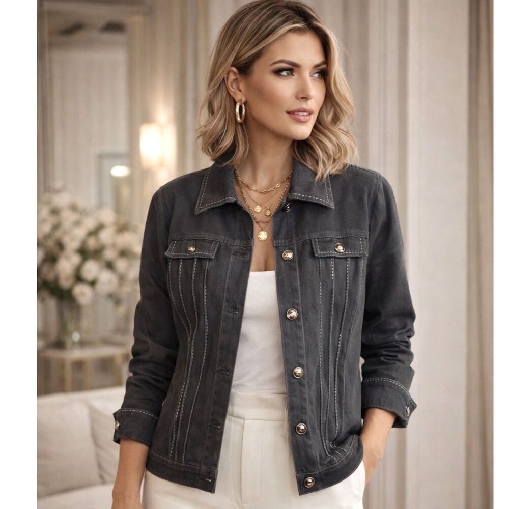St. John Sport Jacket - Size Petite-See Measurements